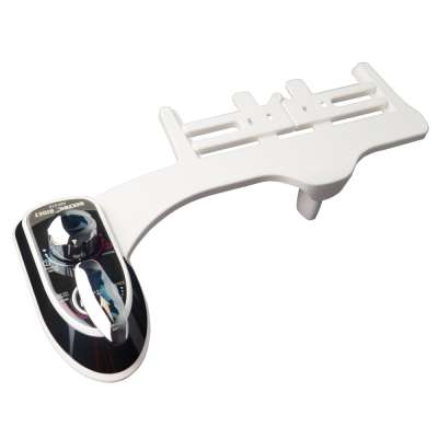 J1006-01 hot and cold water bidet, double nozzles, with stainless steel hose